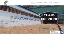 Desktop Screenshot of jayampathilanka.com